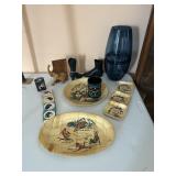 Mixed Lot-Lady Matches/Bamboo Plates and more