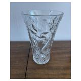 DePlomb Crystal Daffodil Vase