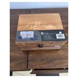 New Baltimore Ravens Glass Set Stone Cubes More