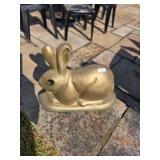 Cast Iron? Bunny Statue