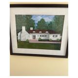 Artist Signed Framed Original Painting