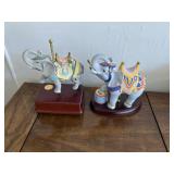 Lenox Carousel Elephant/And Carousel Horse