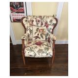 Traditional Wingback Arm Chair