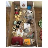 Costume Jewelry Brooch Lot