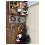 Tiaras and headbands lot appears new