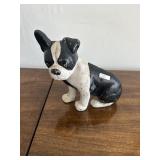 Vintage Boston Terrier Door Stop-Cast Iron