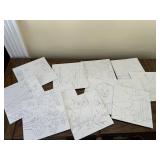 12 Ready to paint canvas boards