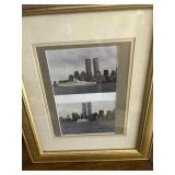 11x14 New York Skyline World Trade Center