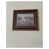 Framed Print Summer's Outing by Ann Mount