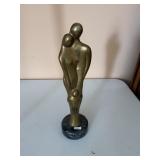 MCM Statue on Marble Base