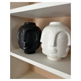 Face Flower Vase Lot