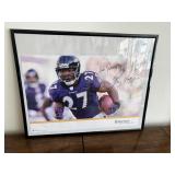 Baltimore Ravens Ray Rice Signed Print