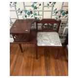Wooden Conversation Table