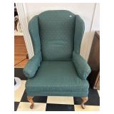 Green Wingback Chair