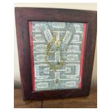 Framed $1 Bills