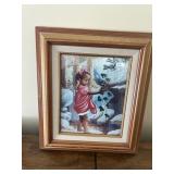 Framed Print Young Girl