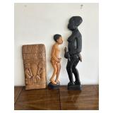 Hand Carved Wooden Tribal Art