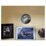 Wall Art Eagle Themed-Pictures/Decorative Plates