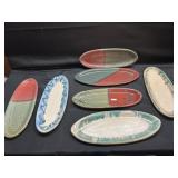 Lantern Hill Pottery Platter Lot
