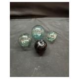 Japanese Glass Float Lot