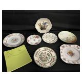 Mismatched Antique & Vintage Fine Porcelain Plates