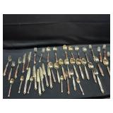 MC Thai Nickel-Bronze Flatware Rosewood Handles