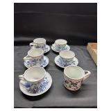 Blue Danube Mixed Labels Coffee/Tea Mugs