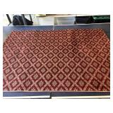 Hand Knotted Throw Rug 70x48