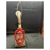 vintage Dietz 'Ranch Craft' electric table lamp