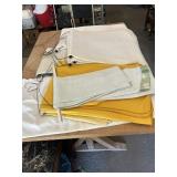 Large Lot of Vintage Tablecloths