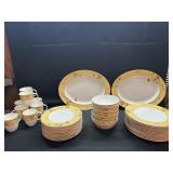 Lenox Simply Fine Canary Dinnerware Lot