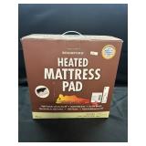 Heated Mattress Pad in box