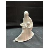 Ceramic Madonna and Child Figurine