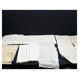 Vintage Cloth Napkin Lot