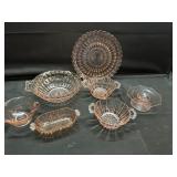 Pink Depression Glass Lot