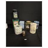 Vintage Advertising Tin Lot