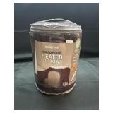 New Microplushed Heated Throw