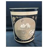 Vintage Metal Wastebasket