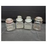 Vintage Apothecary jar Lot