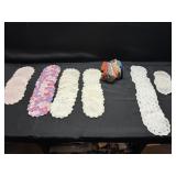 Crochet and Lace Coasters/Terry Cloth Handle Cover