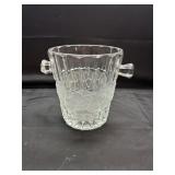 vintage pressed glass champagne / wine ice bucket