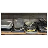 Shelf Deal-Kitchen Lot Bakeware