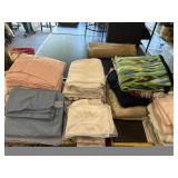 Large Lot of Sheets/Curtains