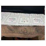 90x64 Silk Tablecloth