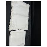 Battenberg Lace Placemats/Napkin Lot 8 of each