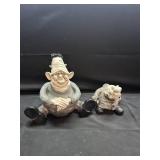 Resin Frankenstein Figurine Lot
