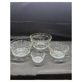 Vintage Vereco France Mixing Bowl Lot