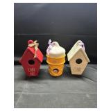 New Rae Dunn Bird Houses