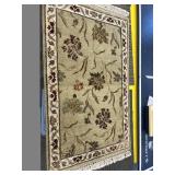 traditional floral oriental area rug