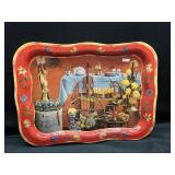 vintage 1960s Coca-Cola metal serving tray